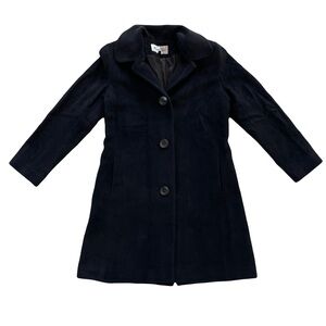 Vintage Marshall Field’s Black Angora Blend Coat - size 10